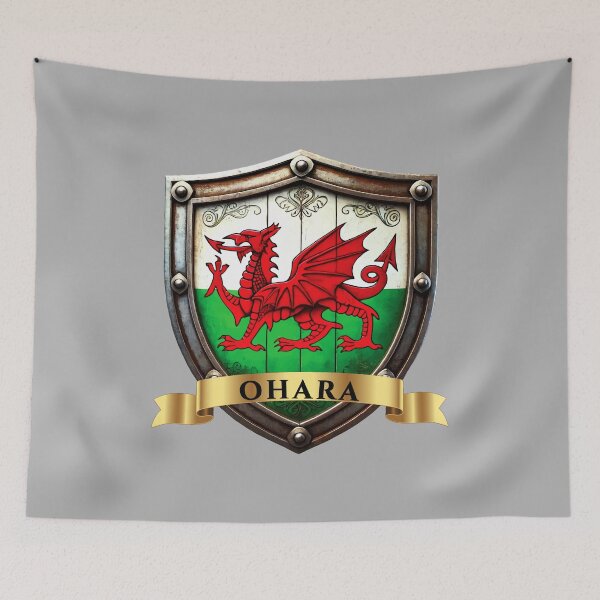 Item preview, Ohara Welsh Heritage Crest Shield designed and sold by Highlandkings.