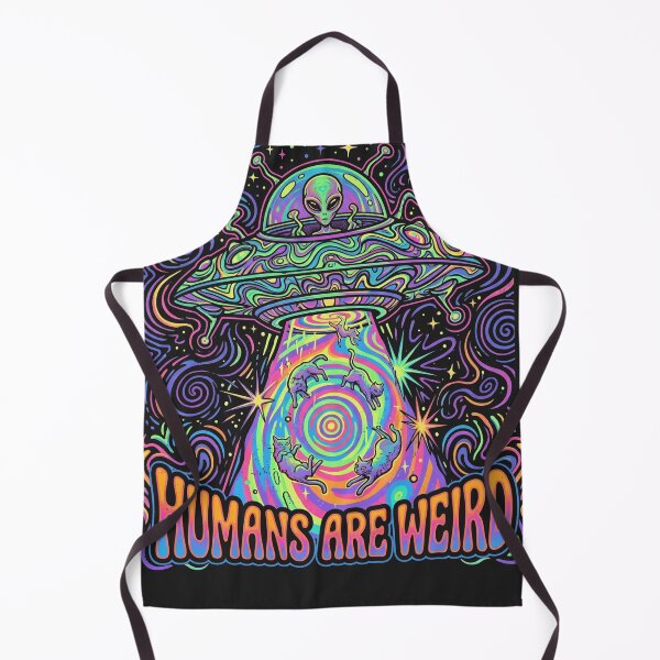 Item preview, Funny Alien Here For The Cats, Humans Are Weird designed and sold by legendaryskins.