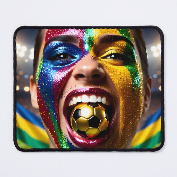Item preview, Ignite Your Passion Football World Cup Final Memorabilia: Cinematic Fan Euphoria Poster designed and sold by Creative-RE.