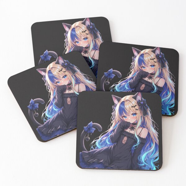 Item preview, Shy Gothic Neko Girl Aelyra designed and sold by Revyra Design .