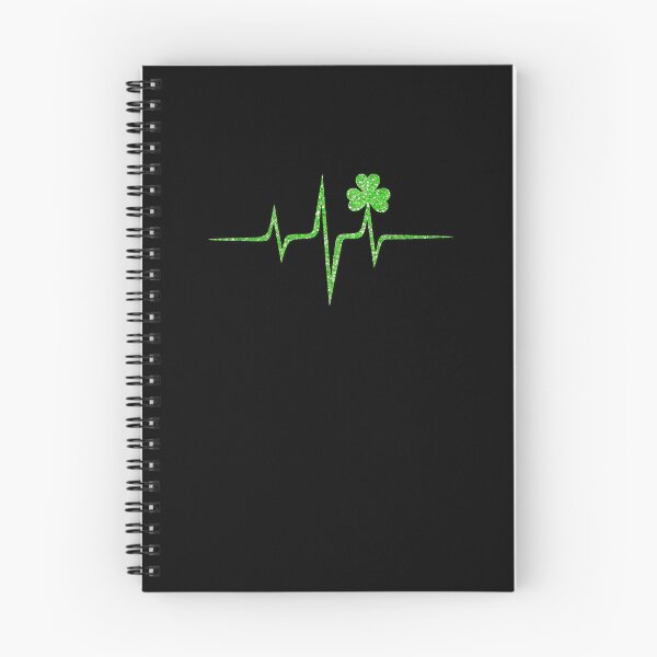 Item preview, Irish Heartbeat St. Patricks Day Shamrock Music designed and sold by Dmo3HarkoArt.