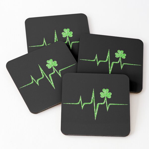 Item preview, Música irlandesa con ritmo de corazón y tréboles para el Día de San Patricio designed and sold by Dmo3HarkoArt.