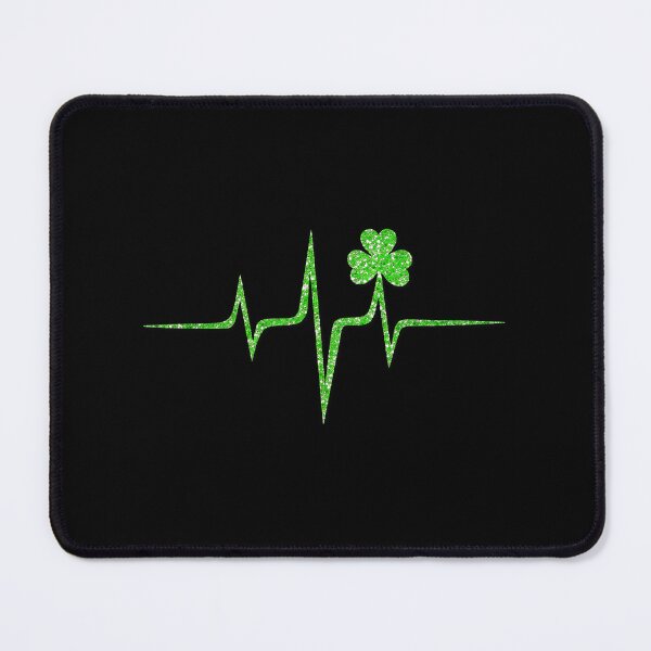 Item preview, Irish Heartbeat St. Patricks Day Shamrock Music designed and sold by Dmo3HarkoArt.