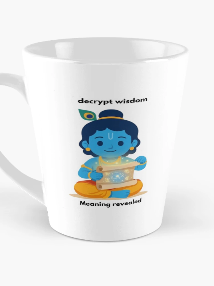 Thumbnail 3 of 4, Coffee Mug, Decrypt Wisdom | Cybersecurity Developer Sticker | Tech Humor designed and sold by BhaktiByte.