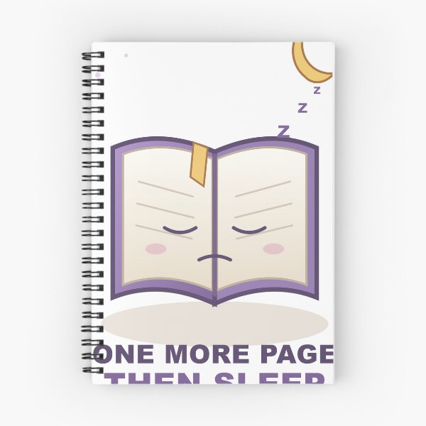 Item preview, One More Page, Then Sleep – Cute Sleepy Book designed and sold by FlamoArt.
