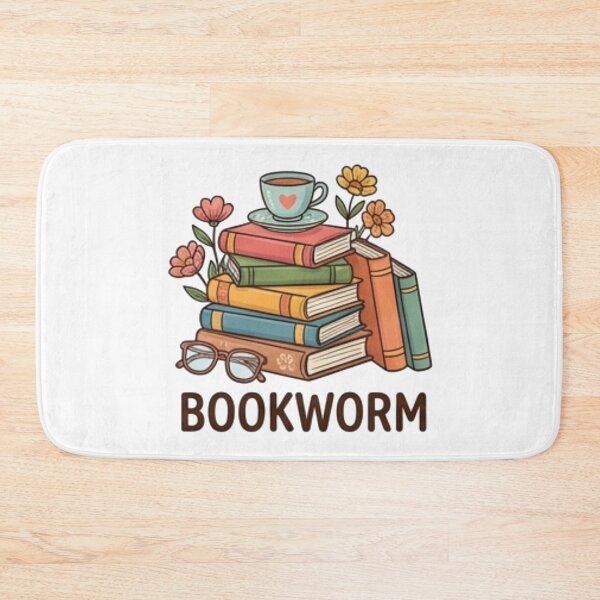 Item preview, Bookworm Cozy Stack of Books and Coffee Aesthetic designed and sold by Rehnair.