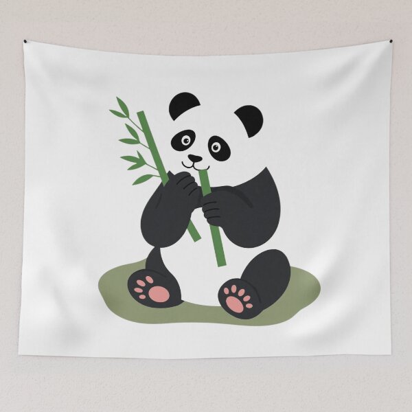 Item preview, Cute Panda Illustration | Adorable Kawaii Panda Animal Design designed and sold by ViniSArunStudio.