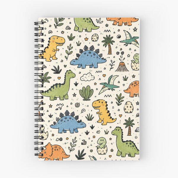 Item preview, Cute Dinosaur Doodle Pattern  designed and sold by M.Store.