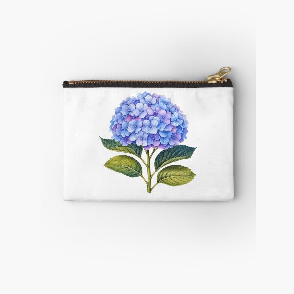 Item preview, Blue Purple Hydrangea Botanical Flower Garden Lover designed and sold by Moizento.