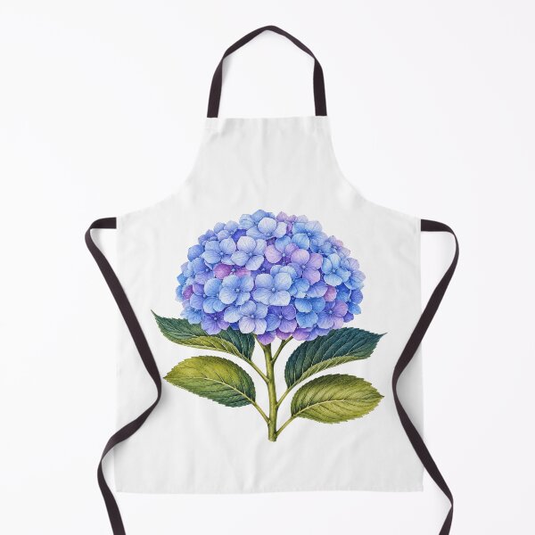 Item preview, Blue Purple Hydrangea Botanical Flower Garden Lover designed and sold by Moizento.
