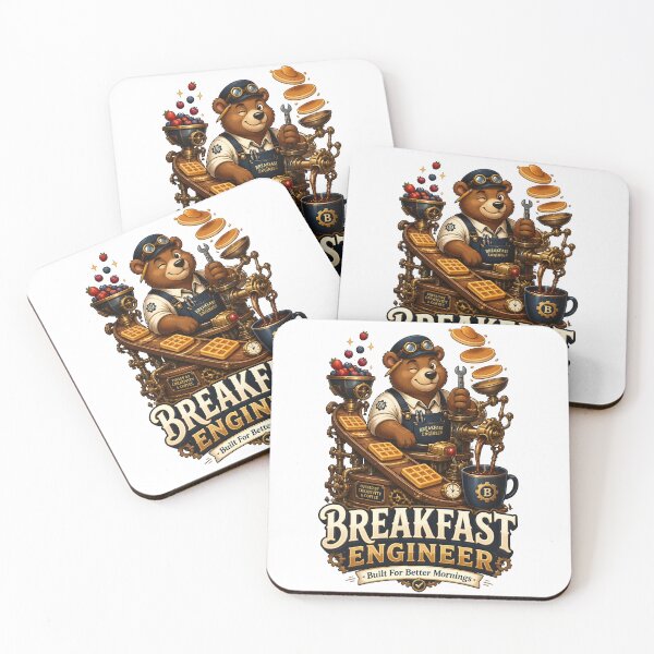 Item preview, Breakfast Engineer Bear designed and sold by Sovereign Supply Co..