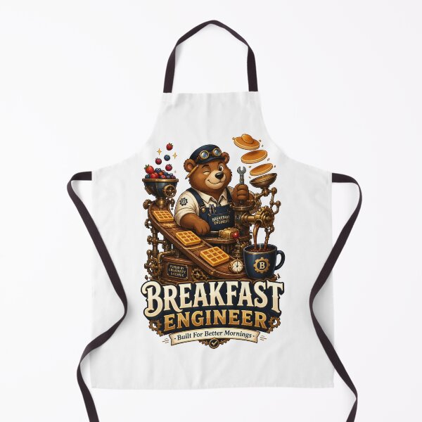 Item preview, Breakfast Engineer Bear designed and sold by Sovereign Supply Co..