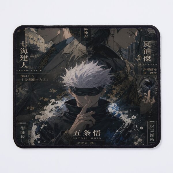 Item preview, Gojo Geto Nanami Jujutsu Kaisen Trio designed and sold by ISZZYvac.