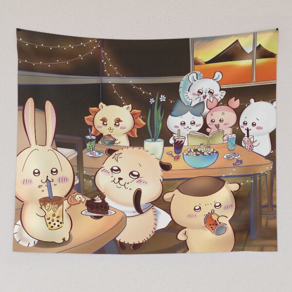 Item preview, Chiikawa Café Party designed and sold by pinkbobabear.