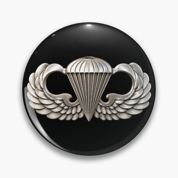 Item preview, Army - Basic Airborne Badge - No Txt - 3D X 300 designed and sold by Military Insignia Products.