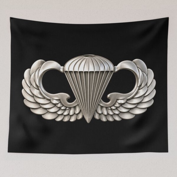 Item preview, Army - Basic Airborne Badge - No Txt - 3D X 300 designed and sold by Military Insignia Products.
