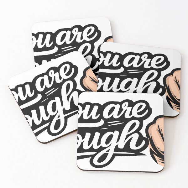 Item preview, You Are Enough motif with finger pointing at you designed and sold by Pommes im Bett.