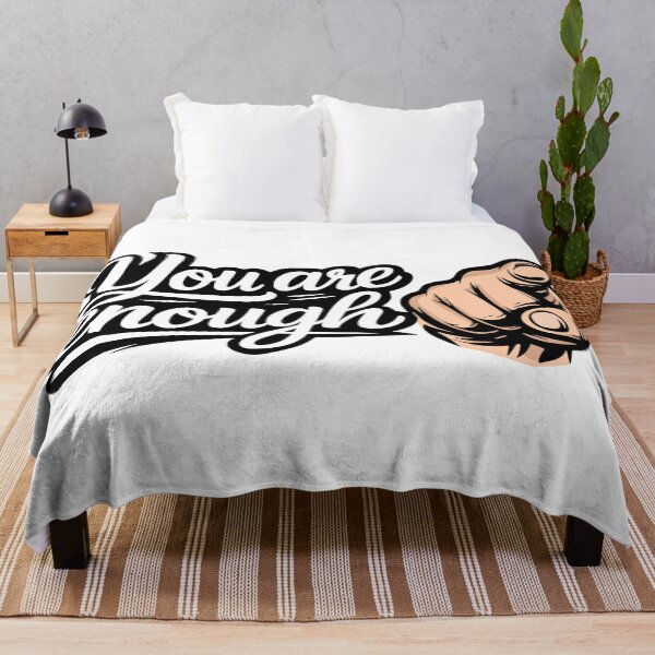 Item preview, You Are Enough motif with finger pointing at you designed and sold by Pommes im Bett.