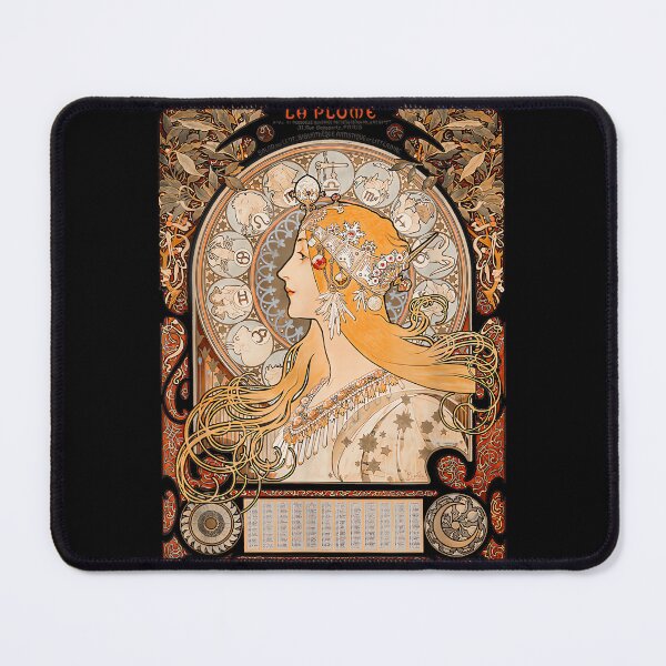 Artikelvorschau, Damen-Vintage-Design im Bohemian-Stil mit Jugendstil, Mucha entworfen und verkauft von CherylCGarrison.