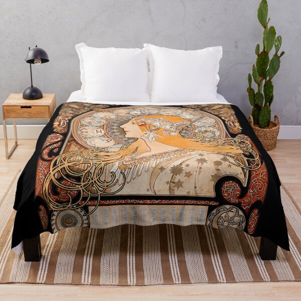 Item preview, Womens Vintage Bohemian Design in Art Nouveau Style, Mucha designed and sold by CherylCGarrison.