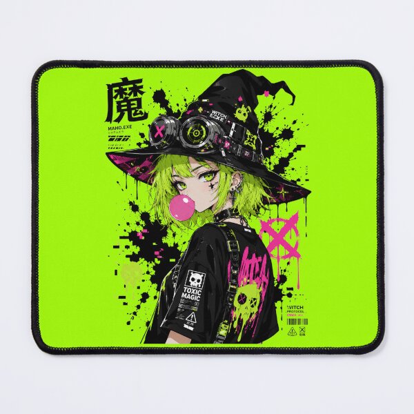 Item preview, Toxic Magic - Neon Cyberpunk Witch Anime Girl Aesthetic designed and sold by ChrisDuyen19.