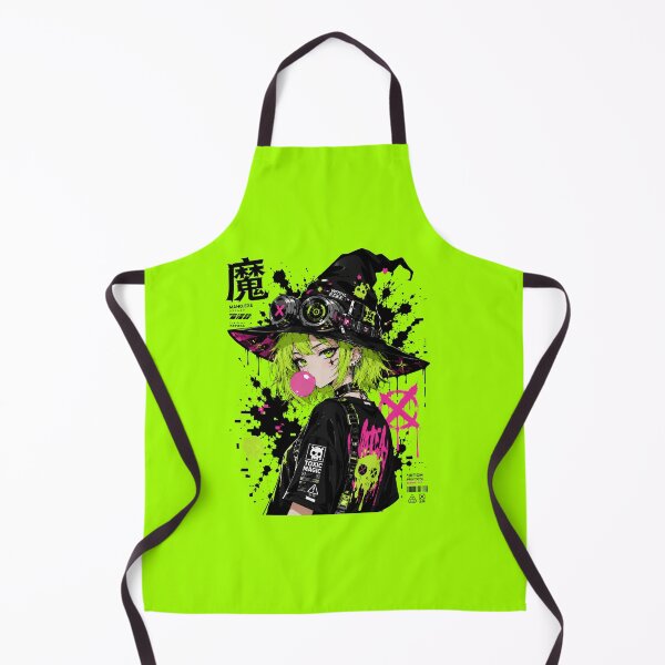 Item preview, Toxic Magic - Neon Cyberpunk Witch Anime Girl Aesthetic designed and sold by ChrisDuyen19.
