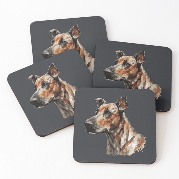 Item preview, Geometric Great Dane - Modern Pet Art designed and sold by Tklezardesigns.