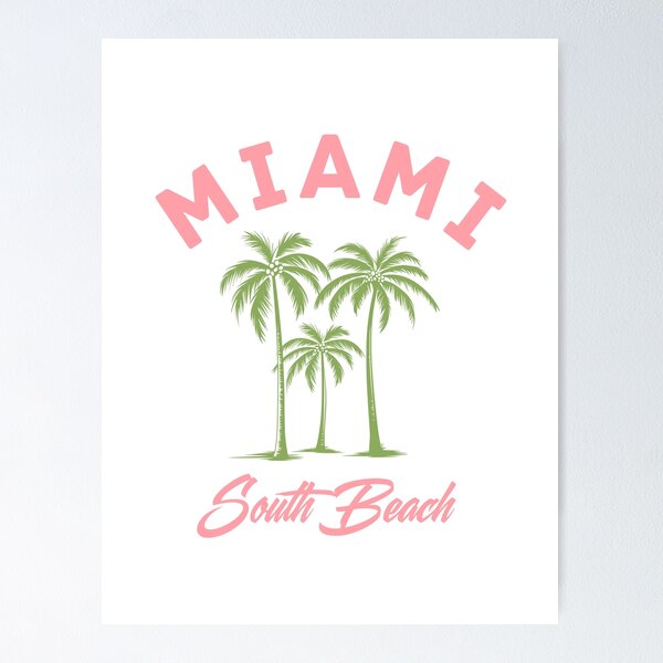 Item preview, Miami South Beach  designed and sold by ForzaDesigns.