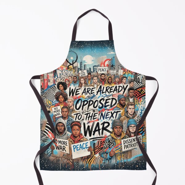 Item preview, We Are Already Opposed to The Next War designed and sold by Home Decor Art.