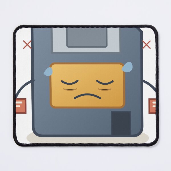 Item preview, Trying to Save Everything – Overworked Floppy Disk designed and sold by FlamoArt.