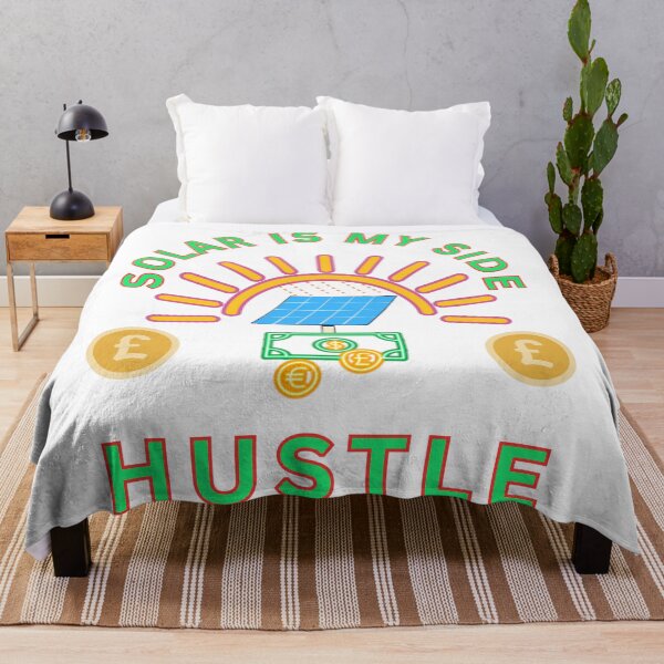 Item preview, Solar Is Side Hustle designed and sold by FiberatWorkTechs.