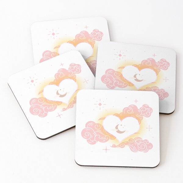 Item preview, Celestial Dream Heart - Crescent Moon and Cloud designed and sold by Rehnair.