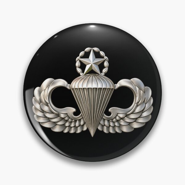 Item preview, Army - Master Airborne Badge - No Txt - 3D X 300 designed and sold by Military Insignia Products.