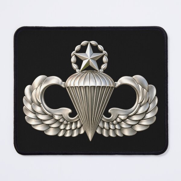 Item preview, Army - Master Airborne Badge - No Txt - 3D X 300 designed and sold by Military Insignia Products.