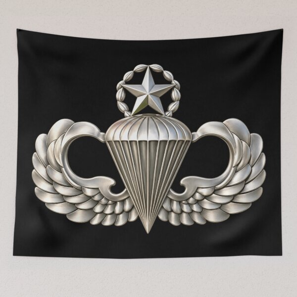 Item preview, Army - Master Airborne Badge - No Txt - 3D X 300 designed and sold by Military Insignia Products.