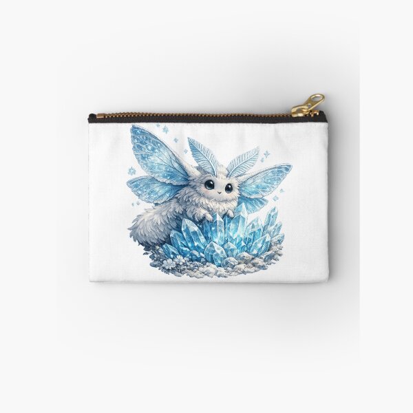 Item preview, Magical Glacier Moth Crystal Fantasy designed and sold by Mosslume Studio.