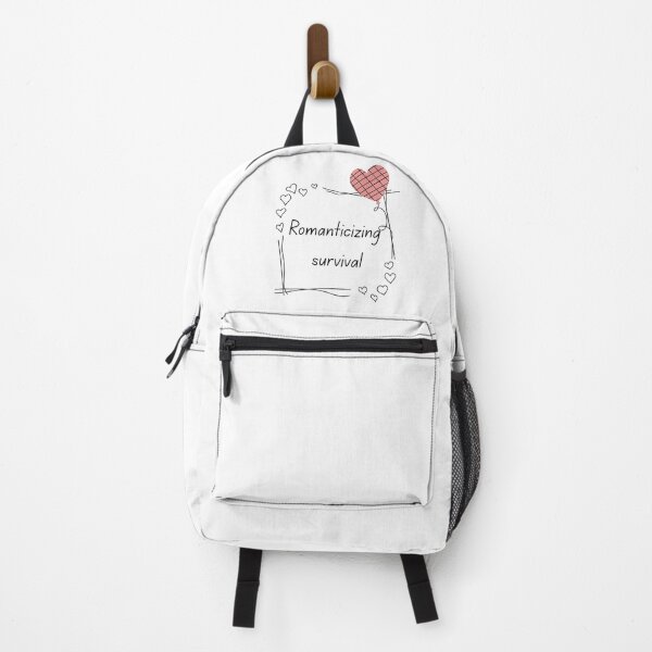 Item preview, Romanticizing Survival - Minimalist Heart Quote designed and sold by Rehnair.