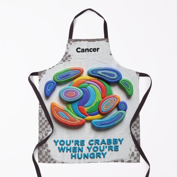Item preview, cancer you're crabby colorful geometric zodiac abstract design designed and sold by SmashingDeals.