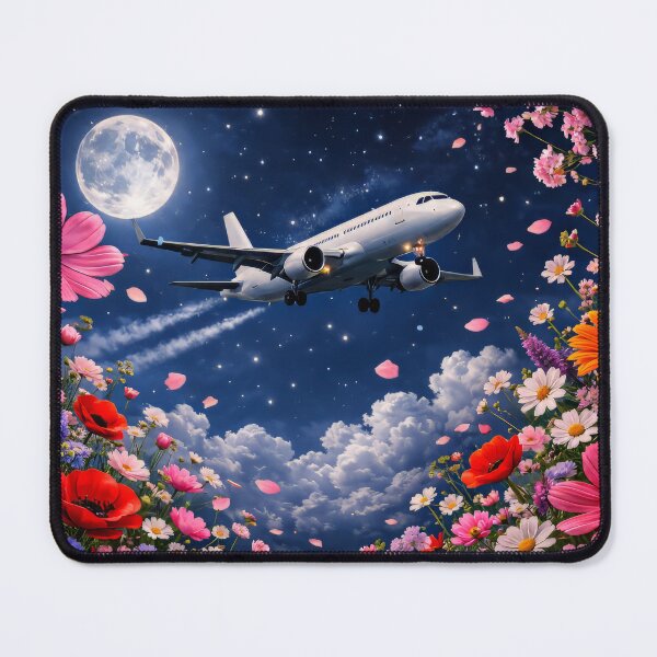 Item preview, illustration of a plane at night designed and sold by karlosss.
