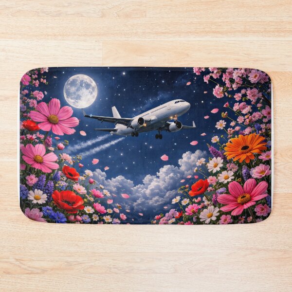 Item preview, illustration of a plane at night designed and sold by karlosss.