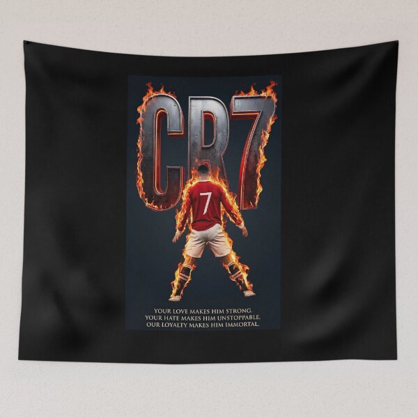 Item preview, CR7: The Immortal Flame - Iconic Football Legend Tribute designed and sold by ifundesign.