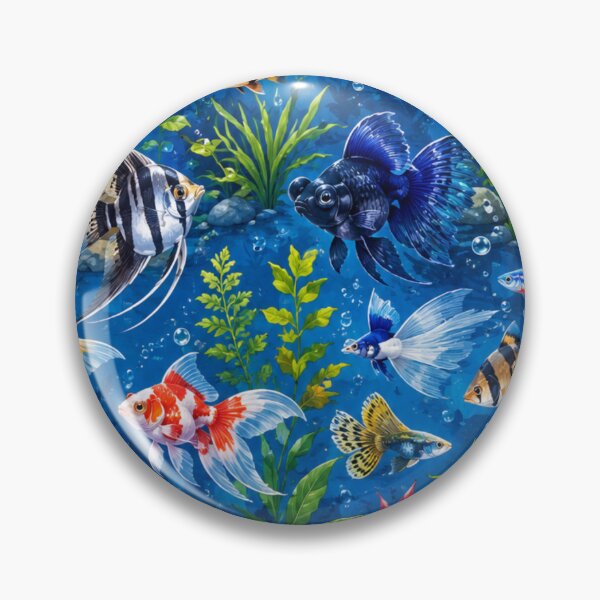 Item preview, Colorful Tropical Fish Pattern designed and sold by M.Store.