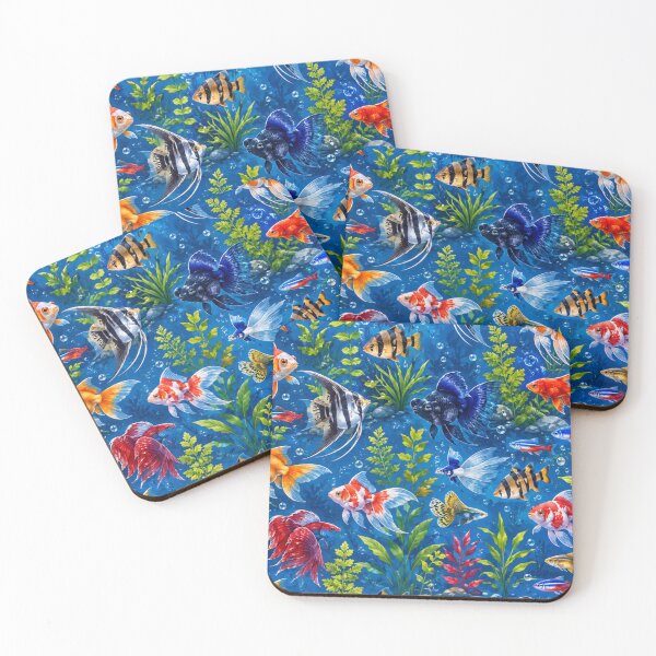 Item preview, Colorful Tropical Fish Pattern designed and sold by M.Store.