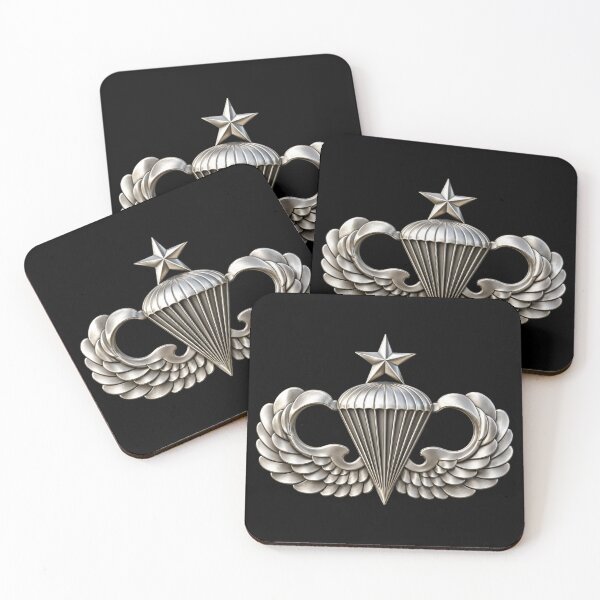 Item preview, Army - Senior Airborne Badge - No Txt - 3D X 300 designed and sold by Military Insignia Products.
