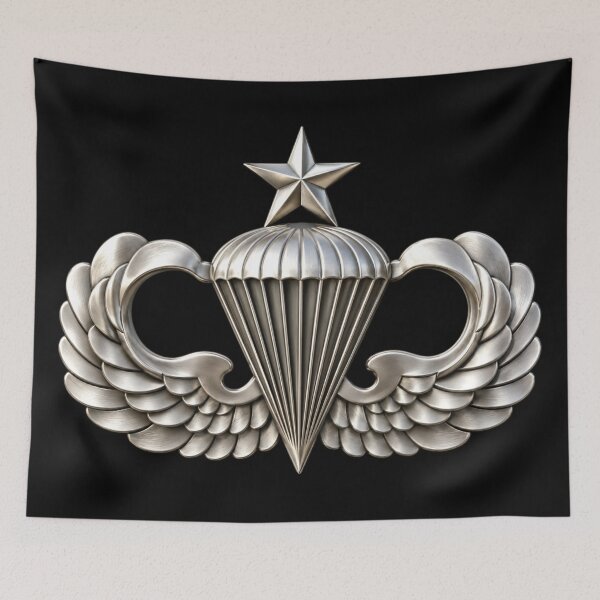 Item preview, Army - Senior Airborne Badge - No Txt - 3D X 300 designed and sold by Military Insignia Products.