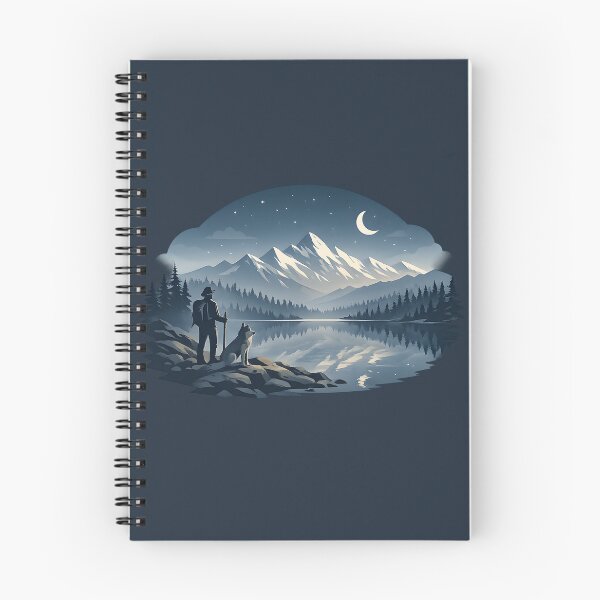 Item preview, Man and Dog Adventure Art designed and sold by Ambroa Stuff.