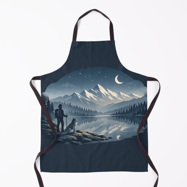 Item preview, Man and Dog Adventure Art designed and sold by Ambroa Stuff.