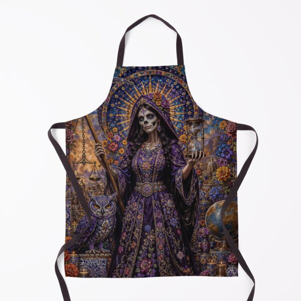 Item preview, The purple aspect of Santa Muerte designed and sold by AliceWhiteDF.