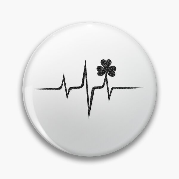 Item preview, Irish Heartbeat St. Patricks Day Shamrock Music designed and sold by Dmo3HarkoArt.