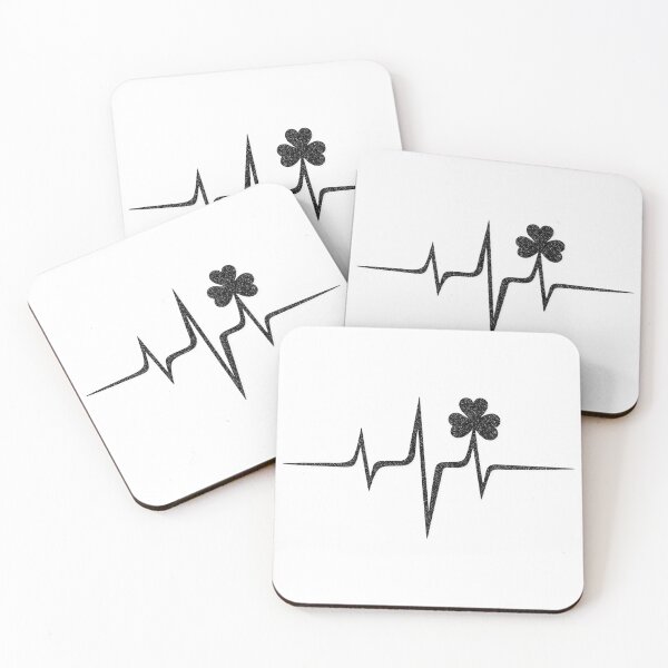 Item preview, Música irlandesa con ritmo de corazón y tréboles para el Día de San Patricio designed and sold by Dmo3HarkoArt.